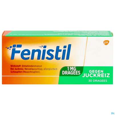 Fenistil Drag 1mg 30st, A-Nr.: 0021545 - 03