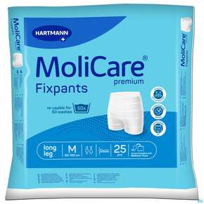Inkontinenz Molicare Fixpants/premium Long Leg M Blau 5st, A-Nr.: 3724773 - 01