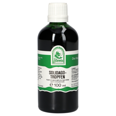 Sie sehen eine Packung SOLIDAGO TROPFEN 100 ML, Produktbild: 01 SOLIDAGO TROPFEN 100 ML, A-Nr.: 4312498 - 01