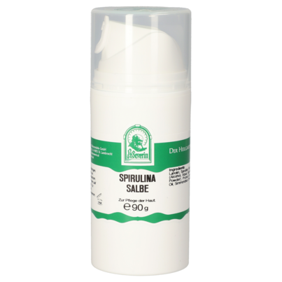 Sie sehen eine Packung SPIRULINA SALBE 90 G, Produktbild: 01 SPIRULINA SALBE 90 G, A-Nr.: 5712308 - 01