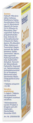 tetesept Carotin 15mg Haut &amp; Sonne Fta 30 Stk., A-Nr.: 5179245 - 03