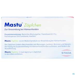 +mastu Zaepfchen +haemorrhoiden 10st, A-Nr.: 5646936 - 01