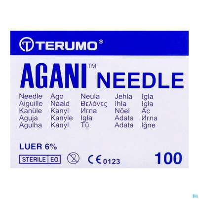 Injektionsspritzen U.zubeh. Einmalkanuelen Terumo+luer-ansatz Gr 20 19x,40mm 100st, A-Nr.: 4356136 - 08