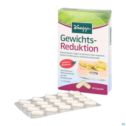 Kneipp Gewichtsreduktion Glucomannan 40st, A-Nr.: 4117087 - 04