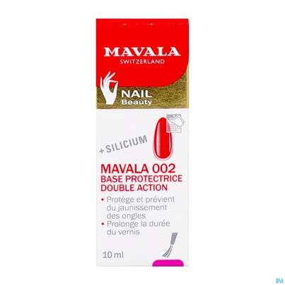Mavala 002 Doppel-aktion M.silic Base Unterlack +silicium 10ml, A-Nr.: 2976633 - 03