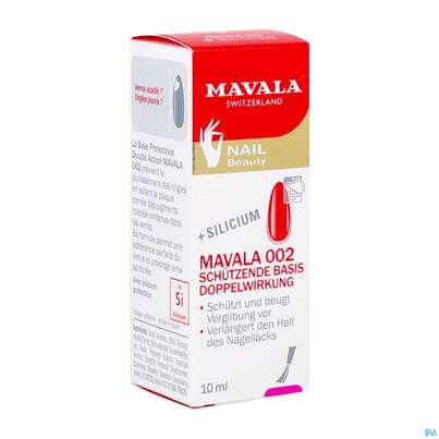Mavala 002 Doppel-aktion M.silic Base Unterlack +silicium 10ml, A-Nr.: 2976633 - 04
