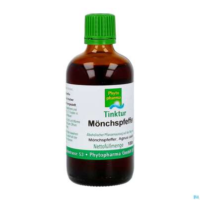 Sie sehen eine Packung Moenchspfeffer Tinktur Agnus Castus Phytopharma 100ml, Produktbild: 02 Moenchspfeffer Tinktur Agnus Castus Phytopharma 100ml, A-Nr.: 5393406 - 02