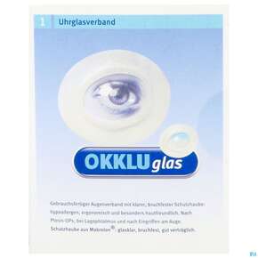 Okkluglas Uhrglasverband Selbstklebend 1st, A-Nr.: 3747231 - 01