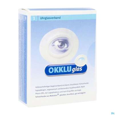 Okkluglas Uhrglasverband Selbstklebend 1st, A-Nr.: 3747231 - 02