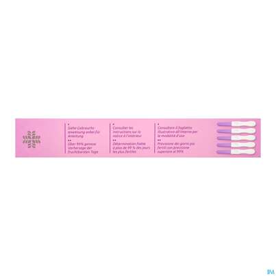 Sie sehen eine Packung Ovulationstest Livsane 5st, Produktbild: 06 Ovulationstest Livsane 5st, A-Nr.: 5848918 - 06