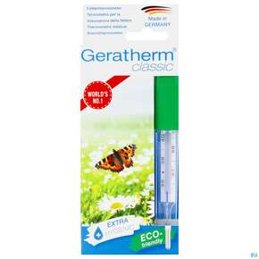 Thermometer-fieber Geratherm Classic Quecksilberfrei Inkl.schuettelhilfe 1st, A-Nr.: 3253782 - 01