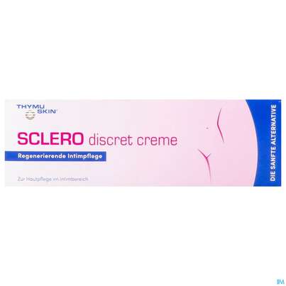Sie sehen eine Packung Thymuskin Sclero Discret Creme 50ml, Produktbild: 02 Thymuskin Sclero Discret Creme 50ml, A-Nr.: 5909005 - 02