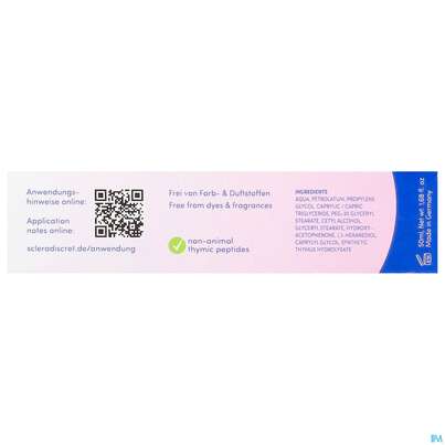 Sie sehen eine Packung Thymuskin Sclero Discret Creme 50ml, Produktbild: 05 Thymuskin Sclero Discret Creme 50ml, A-Nr.: 5909005 - 05