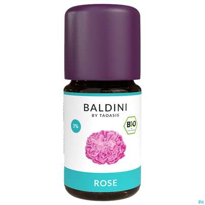 Taoasis Baldini Bio-aroma Rosenöl Rein 3% 5ml, A-Nr.: 4621236 - 02