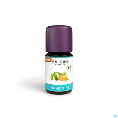 Sie sehen eine Packung Taoasis Baldini Bio-aroma Mandarinenöl Grün Bio|demeter 5ml, Produktbild: 01 Taoasis Baldini Bio-aroma Mandarinenöl Grün Bio|demeter 5ml, A-Nr.: 4621199 - 01