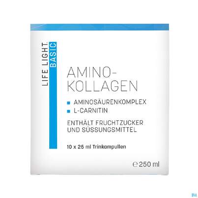 Life Light Ampullen Amino Kollagen +l-carnitin 10st, A-Nr.: 3945540 - 02