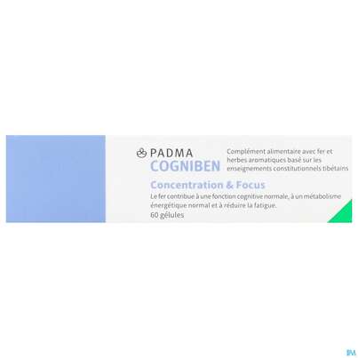 Padma Kapseln Cogniben Konzentration 60st, A-Nr.: 5664466 - 07