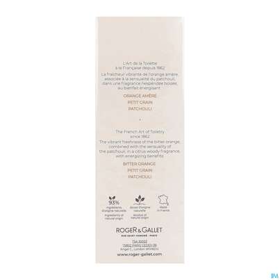 Roger&amp;gallet Bois D&#039;orange Duftendes Wohlfühl-wasser 100ml, A-Nr.: 5668889 - 09