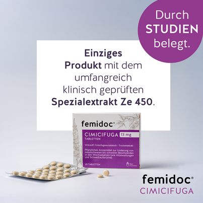 femidoc CIMICIFUGA 13 mg Filmtabletten, A-Nr.: 5533787 - 05