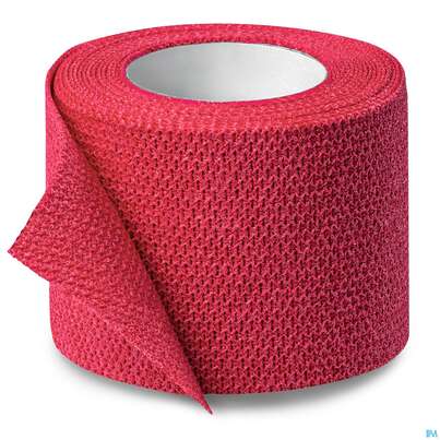 Elastische Binden Idealast/haft Kohaesiv/color Rot 4mx 4cm 1st, A-Nr.: 4174613 - 03