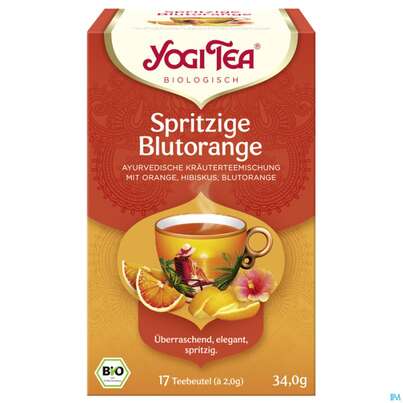 Yogi Tea Bio Blutorange 34,0g 17st, A-Nr.: 5961359 - 02