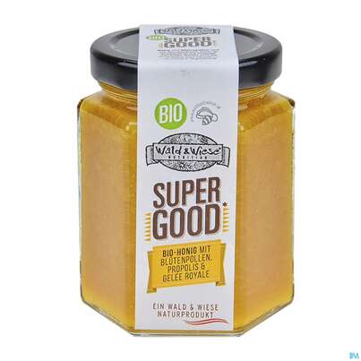 Wald+wiese Bio Honig Supergood +propolis Blueten- Pollen+gelee Roya 250g, A-Nr.: 5060277 - 01
