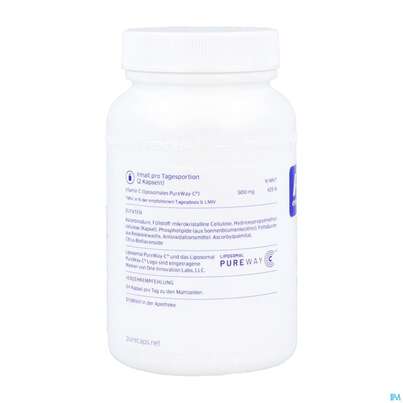 Vitamin C Kapseln Liposomal Pure Encapsulations Lvc6a 60st, A-Nr.: 5890145 - 02