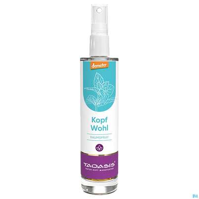 Sie sehen eine Packung Taoasis Kopfwohl Bio Raumspray 50ml, Produktbild: 02 Taoasis Kopfwohl Bio Raumspray 50ml, A-Nr.: 5908537 - 02
