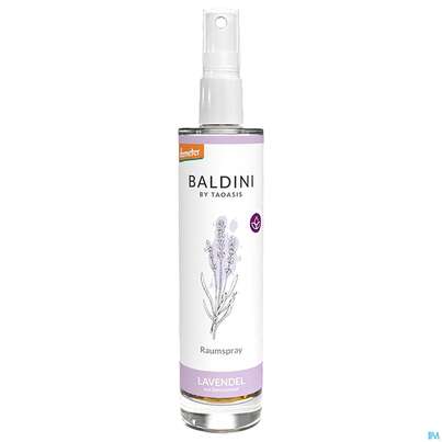 Sie sehen eine Packung Taoasis Baldini Raumspray Lavendel 50ml, Produktbild: 01 Taoasis Baldini Raumspray Lavendel 50ml, A-Nr.: 4842049 - 01