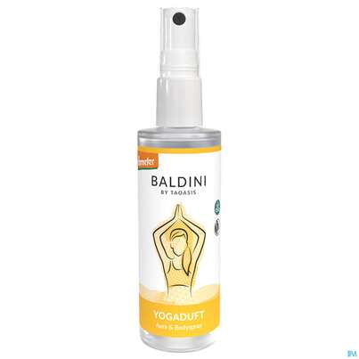 Sie sehen eine Packung Taoasis Baldini Aura +bodyspray Yogaduft 30ml, Produktbild: 02 Taoasis Baldini Aura +bodyspray Yogaduft 30ml, A-Nr.: 5791242 - 02