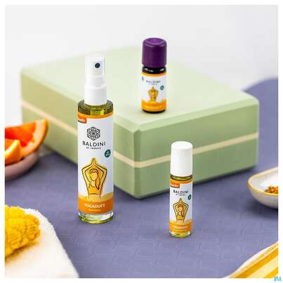 Sie sehen eine Packung Taoasis Baldini Aura +bodyspray Yogaduft 30ml, Produktbild: 03 Taoasis Baldini Aura +bodyspray Yogaduft 30ml, A-Nr.: 5791242 - 03