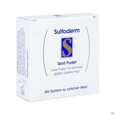 Sulfoderm S Teint Gesichtspuder 20g, A-Nr.: 0645317 - 03
