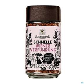 Sonnentor Kaffee/bio Instant Wiener Verfuehrung 01096 100g, A-Nr.: 5744627 - 01