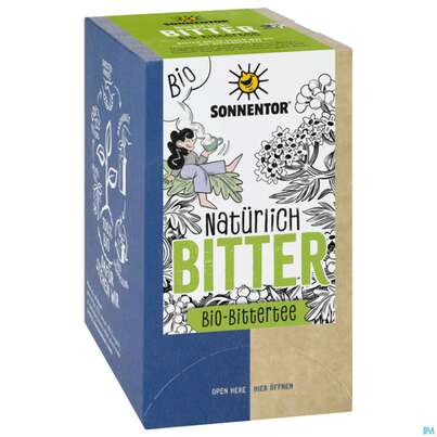 Sonnentor Bio Natuerlich Bitter Bittertee 01288 18st, A-Nr.: 5946377 - 01