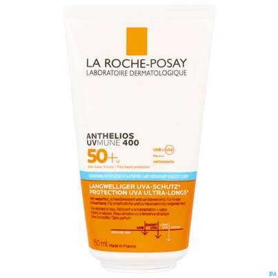 Sie sehen eine Packung Sonnenprodukte La Roche Posay Anthelios/uv/mune Face +body Mil Lsf 50+ 150ml, Produktbild: 03 Sonnenprodukte La Roche Posay Anthelios/uv/mune Face +body Mil Lsf 50+ 150ml, A-Nr.: 5896768 - 03