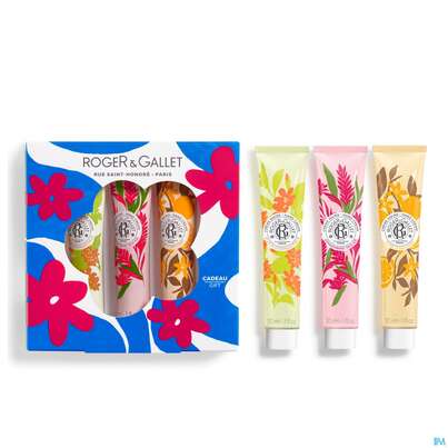 Roger &amp; Gallet Hand Creme Trio Energizing Gingembre Rouge +bois D&#039;orange+fleur Osmantu 1st, A-Nr.: 5954023 - 03