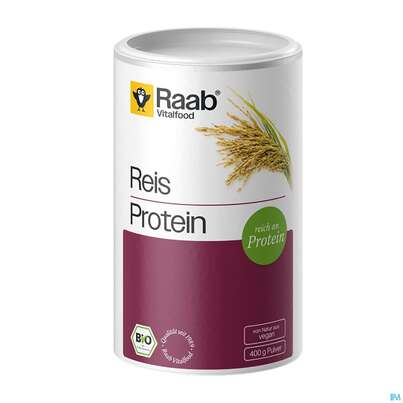 Reis Protein Pulver Bio Raab 400g, A-Nr.: 5870556 - 01
