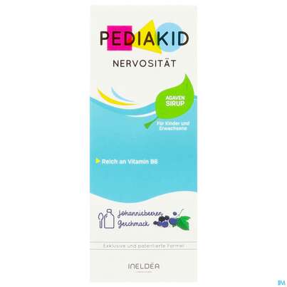 Sie sehen eine Packung Pediakid Nervositaet Ped06 125ml, Produktbild: 01 Pediakid Nervositaet Ped06 125ml, A-Nr.: 5735516 - 01