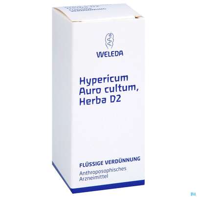 Sie sehen eine Packung Hypericum/auro Cultum Herba -weleda Dilution D 2 50ml, Produktbild: 05 Hypericum/auro Cultum Herba -weleda Dilution D 2 50ml, A-Nr.: 1461878 - 05