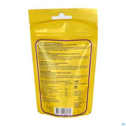 Sie sehen eine Packung Grethers Pastillen Blackcu. Beutel 110g, Produktbild: 04 Grethers Pastillen Blackcu. Beutel 110g, A-Nr.: 5924826 - 04