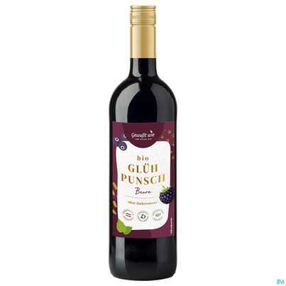 Sie sehen eine Packung Gewusst Wie Bio Gluehpunsch Waldbeere 750ml, Produktbild: 02 Gewusst Wie Bio Gluehpunsch Waldbeere 750ml, A-Nr.: 5838765 - 02