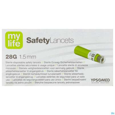 Diagnostika U.zubehoer My Safety Lancets 200st, A-Nr.: 3943618 - 02