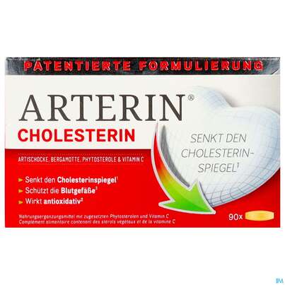 Arterin Tabl Cholesterin Bergamotte/pflanzlich 50000 90st, A-Nr.: 5803057 - 01