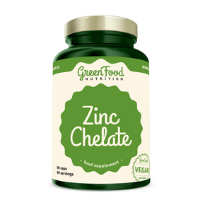 GreenFood Nutrition Zink Chelate 90 Kapseln, A-Nr.: 6003956 - 01