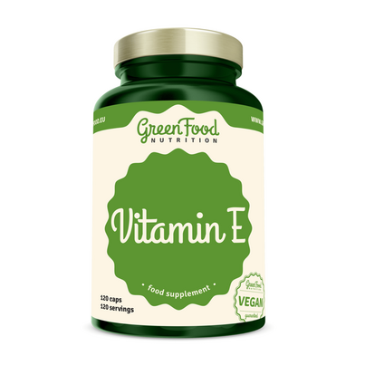 GreenFood Nutrition Vitamin E 120 Kapsel, A-Nr.: 6004298 - 01
