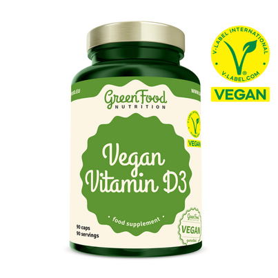 GreenFood Nutrition Vegan Vitamin D3 90 Kapseln, A-Nr.: 6004252 - 01