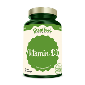 GreenFood Nutrition Vitamin D3 60 Kapseln, A-Nr.: 5634270 - 01