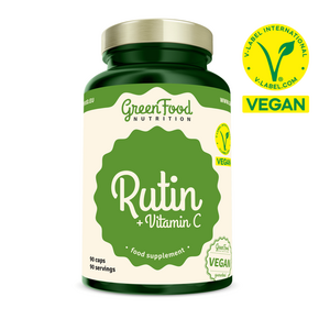 GreenFood Nutrition Rutin + Vitamin C 90 Kapseln, A-Nr.: 6004186 - 01