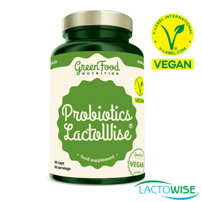 GreenFood Nutrition Probiotics LactoWise® 60 Kapseln, A-Nr.: 6003703 - 01