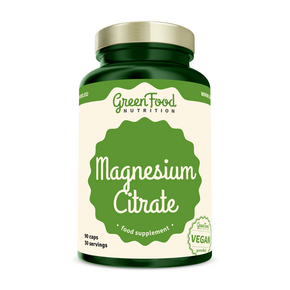 GreenFood Nutrition Magnesium Citrate 90 Kapseln, A-Nr.: 5833785 - 01